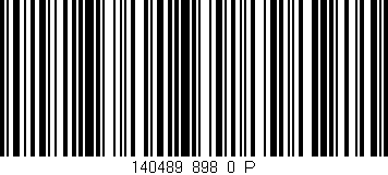 Código de barras (EAN, GTIN, SKU, ISBN): '140489_898_0_P'
