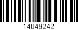 Código de barras (EAN, GTIN, SKU, ISBN): '14049242'