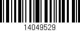 Código de barras (EAN, GTIN, SKU, ISBN): '14049529'