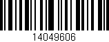 Código de barras (EAN, GTIN, SKU, ISBN): '14049606'