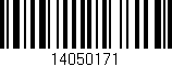 Código de barras (EAN, GTIN, SKU, ISBN): '14050171'
