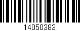 Código de barras (EAN, GTIN, SKU, ISBN): '14050383'