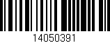 Código de barras (EAN, GTIN, SKU, ISBN): '14050391'