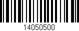 Código de barras (EAN, GTIN, SKU, ISBN): '14050500'