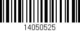 Código de barras (EAN, GTIN, SKU, ISBN): '14050525'