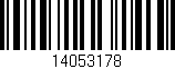 Código de barras (EAN, GTIN, SKU, ISBN): '14053178'