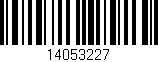 Código de barras (EAN, GTIN, SKU, ISBN): '14053227'