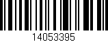 Código de barras (EAN, GTIN, SKU, ISBN): '14053395'