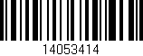 Código de barras (EAN, GTIN, SKU, ISBN): '14053414'