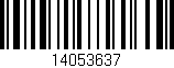 Código de barras (EAN, GTIN, SKU, ISBN): '14053637'