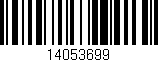 Código de barras (EAN, GTIN, SKU, ISBN): '14053699'
