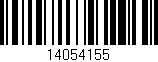 Código de barras (EAN, GTIN, SKU, ISBN): '14054155'