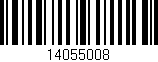 Código de barras (EAN, GTIN, SKU, ISBN): '14055008'