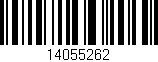 Código de barras (EAN, GTIN, SKU, ISBN): '14055262'