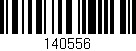 Código de barras (EAN, GTIN, SKU, ISBN): '140556'