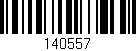 Código de barras (EAN, GTIN, SKU, ISBN): '140557'