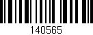 Código de barras (EAN, GTIN, SKU, ISBN): '140565'