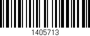 Código de barras (EAN, GTIN, SKU, ISBN): '1405713'