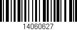 Código de barras (EAN, GTIN, SKU, ISBN): '14060627'