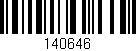 Código de barras (EAN, GTIN, SKU, ISBN): '140646'