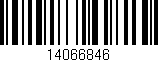 Código de barras (EAN, GTIN, SKU, ISBN): '14066846'
