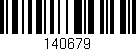 Código de barras (EAN, GTIN, SKU, ISBN): '140679'