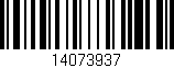 Código de barras (EAN, GTIN, SKU, ISBN): '14073937'