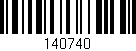Código de barras (EAN, GTIN, SKU, ISBN): '140740'