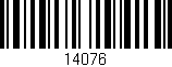 Código de barras (EAN, GTIN, SKU, ISBN): '14076'