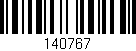 Código de barras (EAN, GTIN, SKU, ISBN): '140767'