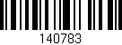 Código de barras (EAN, GTIN, SKU, ISBN): '140783'