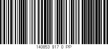 Código de barras (EAN, GTIN, SKU, ISBN): '140853_917_0_PP'