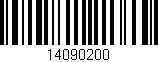 Código de barras (EAN, GTIN, SKU, ISBN): '14090200'