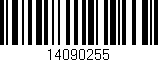 Código de barras (EAN, GTIN, SKU, ISBN): '14090255'