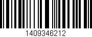 Código de barras (EAN, GTIN, SKU, ISBN): '1409346212'