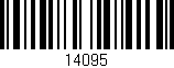 Código de barras (EAN, GTIN, SKU, ISBN): '14095'