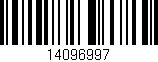 Código de barras (EAN, GTIN, SKU, ISBN): '14096997'