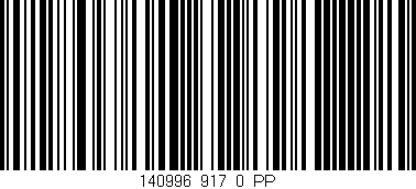 Código de barras (EAN, GTIN, SKU, ISBN): '140996_917_0_PP'