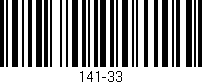 Código de barras (EAN, GTIN, SKU, ISBN): '141-33'
