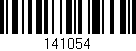 Código de barras (EAN, GTIN, SKU, ISBN): '141054'