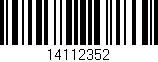 Código de barras (EAN, GTIN, SKU, ISBN): '14112352'
