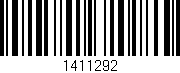 Código de barras (EAN, GTIN, SKU, ISBN): '1411292'