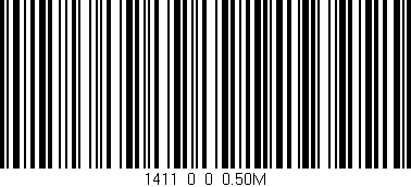 Código de barras (EAN, GTIN, SKU, ISBN): '1411_0_0_0.50M'