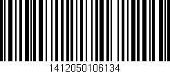 Código de barras (EAN, GTIN, SKU, ISBN): '1412050106134'