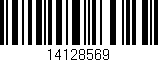 Código de barras (EAN, GTIN, SKU, ISBN): '14128569'
