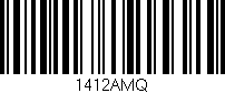 Código de barras (EAN, GTIN, SKU, ISBN): '1412AMQ'
