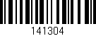 Código de barras (EAN, GTIN, SKU, ISBN): '141304'