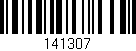 Código de barras (EAN, GTIN, SKU, ISBN): '141307'