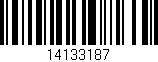 Código de barras (EAN, GTIN, SKU, ISBN): '14133187'