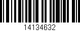 Código de barras (EAN, GTIN, SKU, ISBN): '14134632'